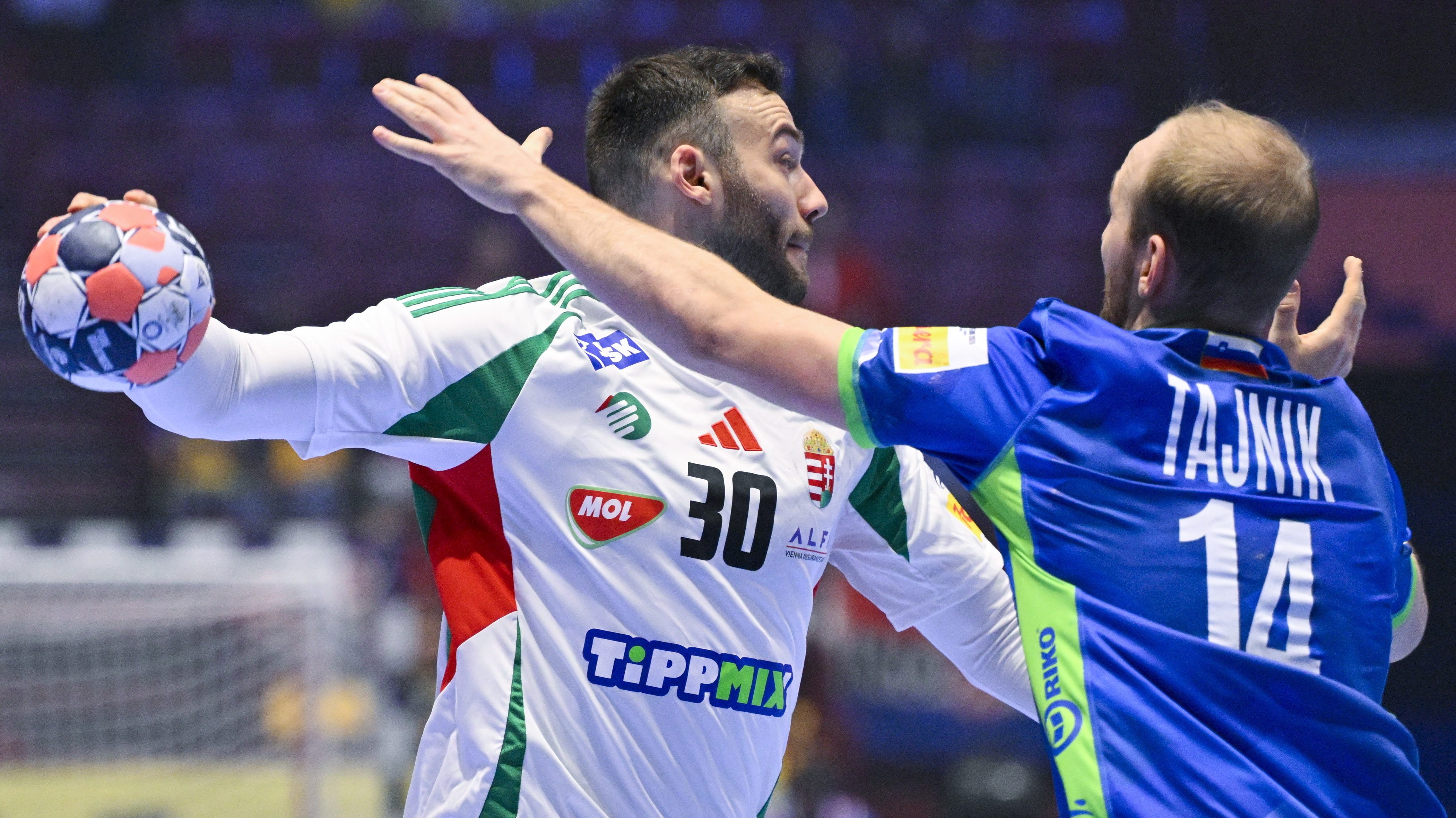 Szita Zoltán és a szlovén Domen Tajnik.