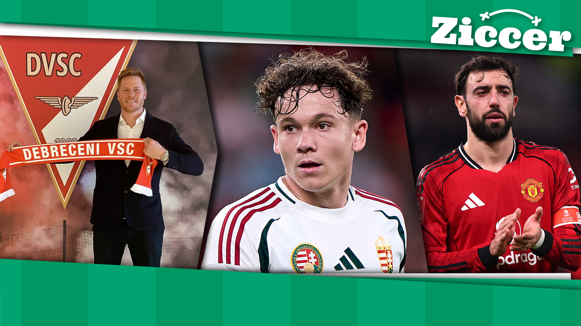 Bogdán Ádám, Tóth Alex és Bruno Fernandes