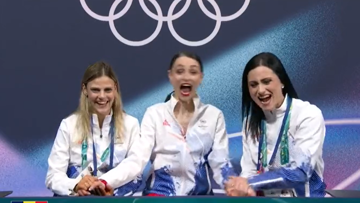 Julia Sauter öröme.