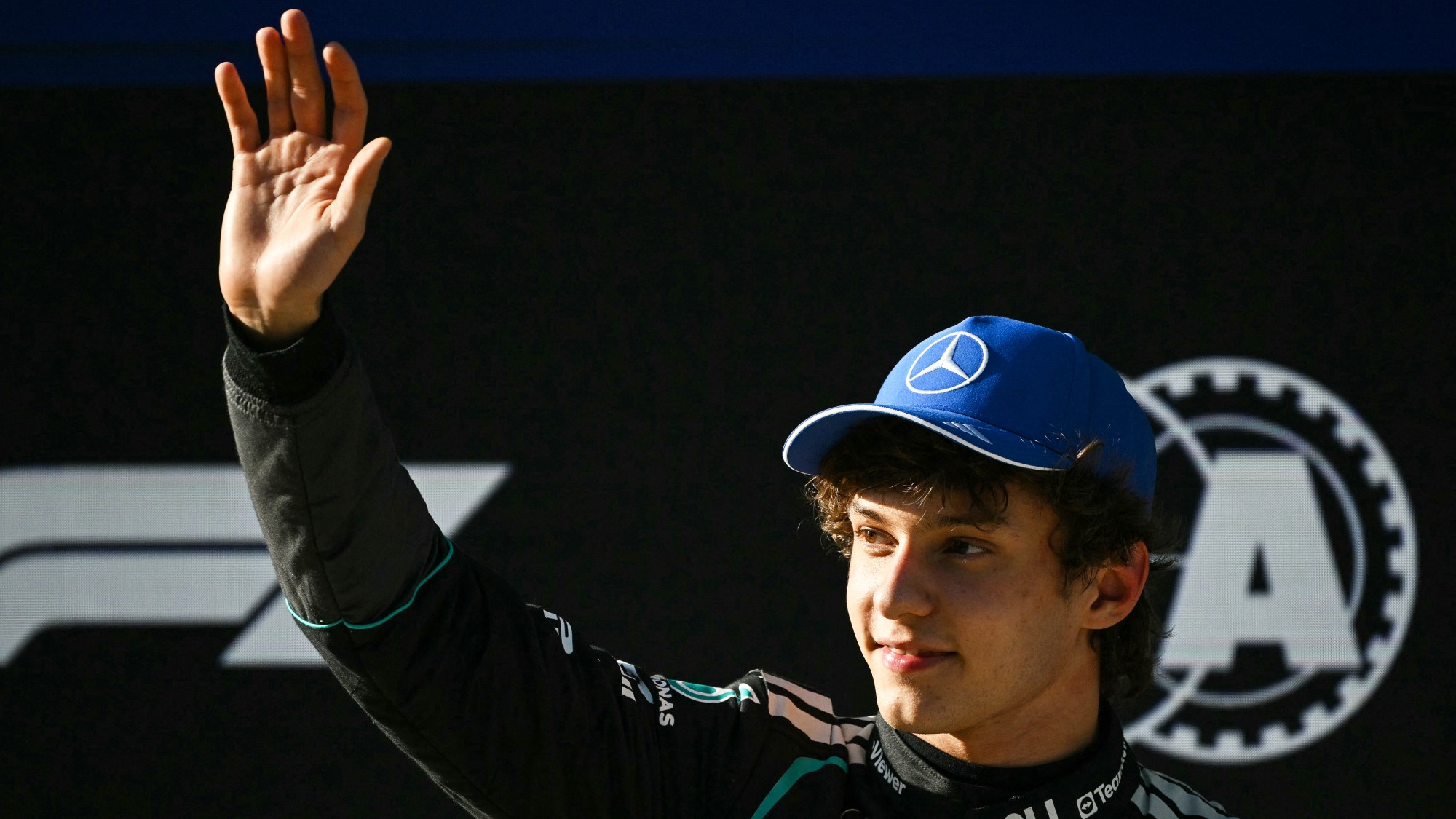 Andrea Kimi Antonelli Forma 1 időmérő Kínai Nagydíj