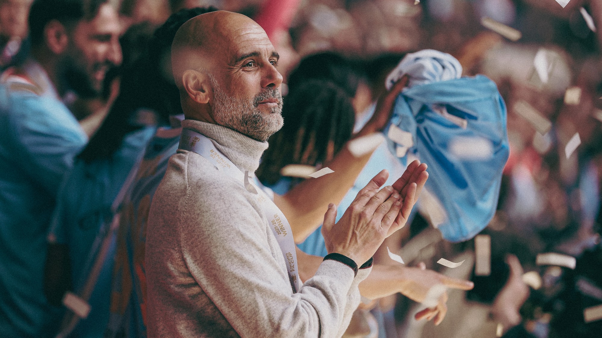 Pep Guardiola összesen húsz trófeát nyert a Manchester Cityvel.