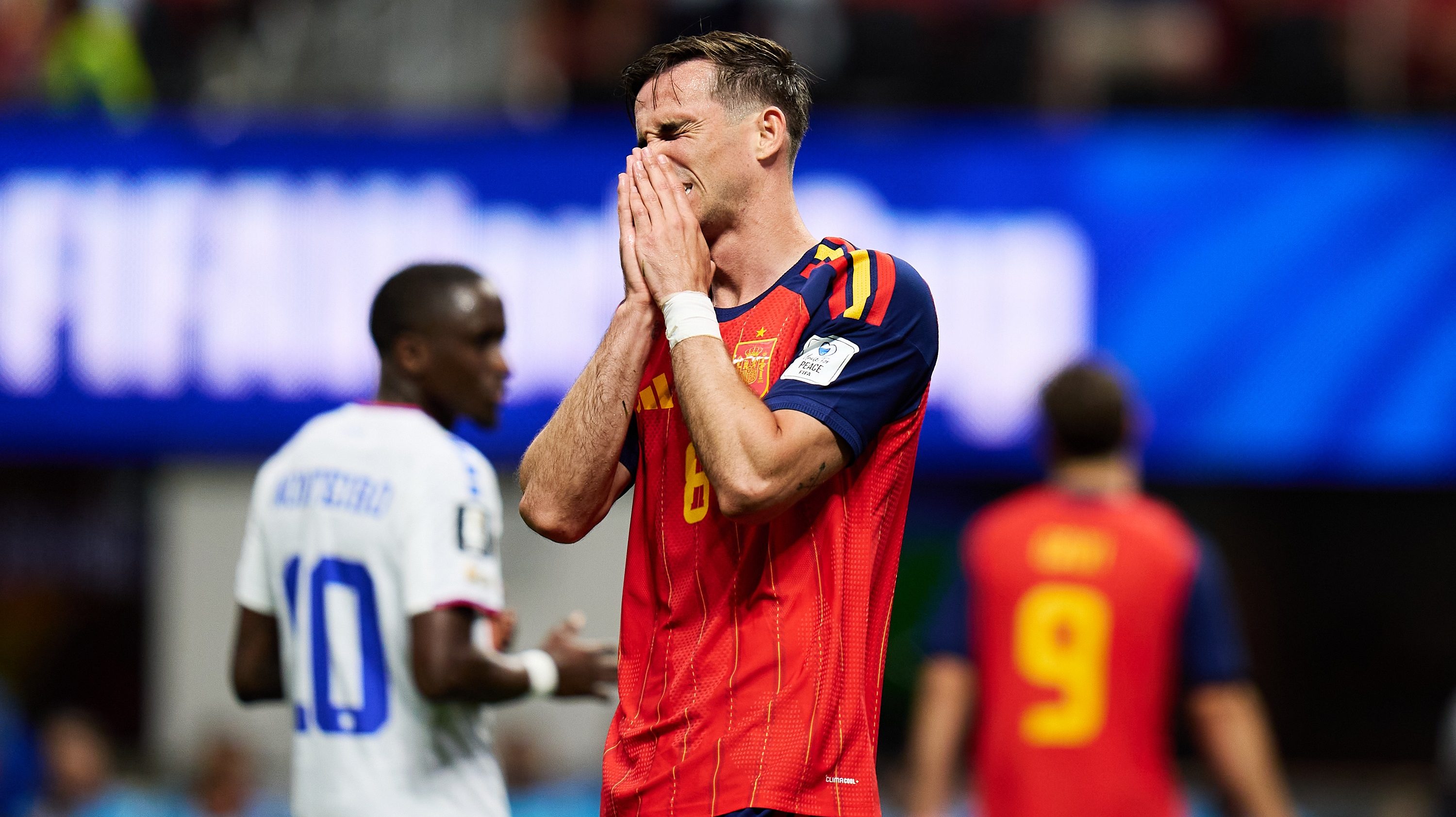 Fabian Ruiz reakciója a zöld-foki válogatott elleni 0-0-ra.