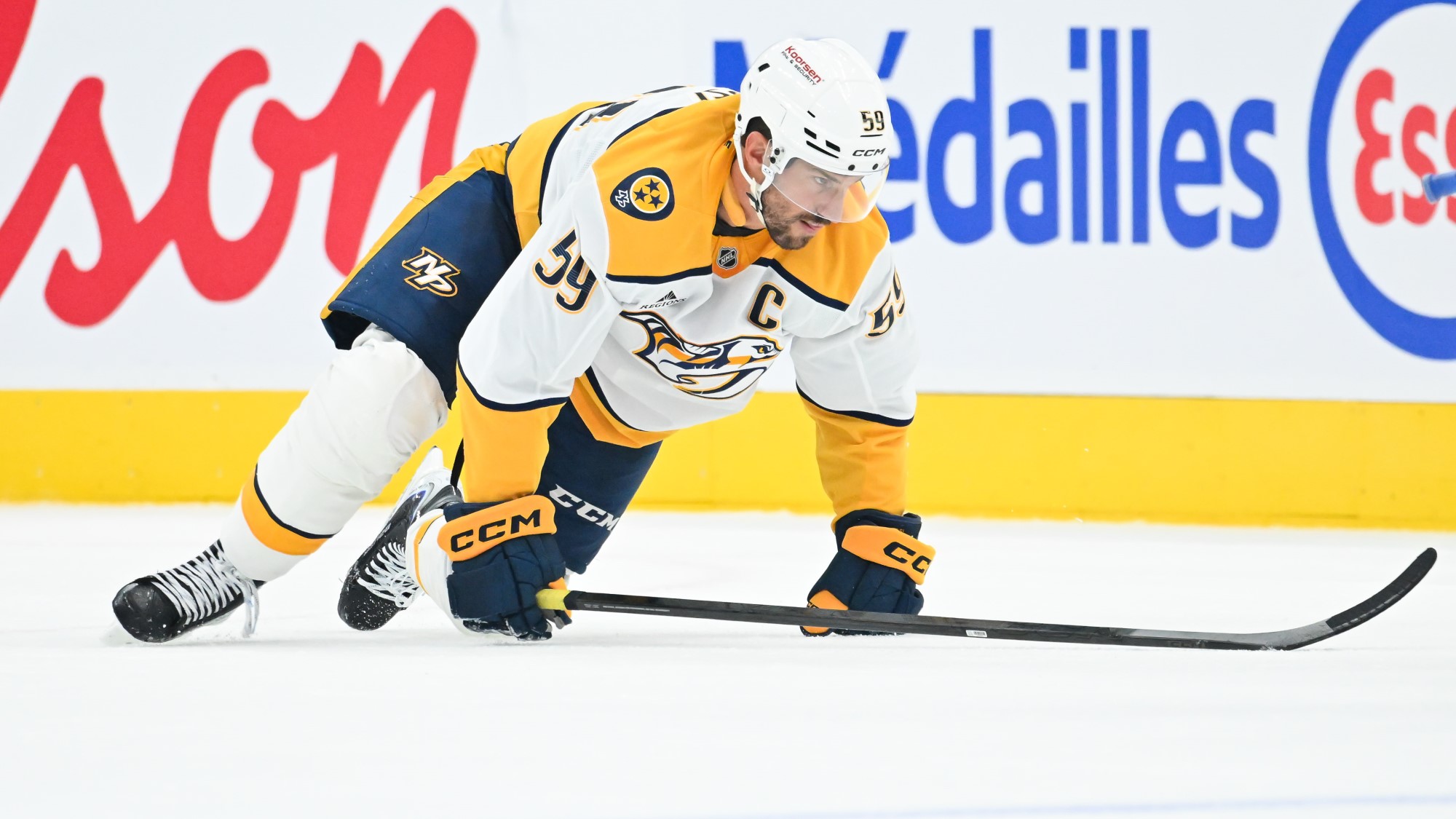 roman josi elhagyott korcsolyapenge nhl nashville predators